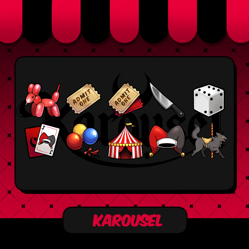 𝐊𝐀𝐑𝐎𝐔𝐒𝐄𝐋 | Harlequin Wolf⛓️🎪 tweet media