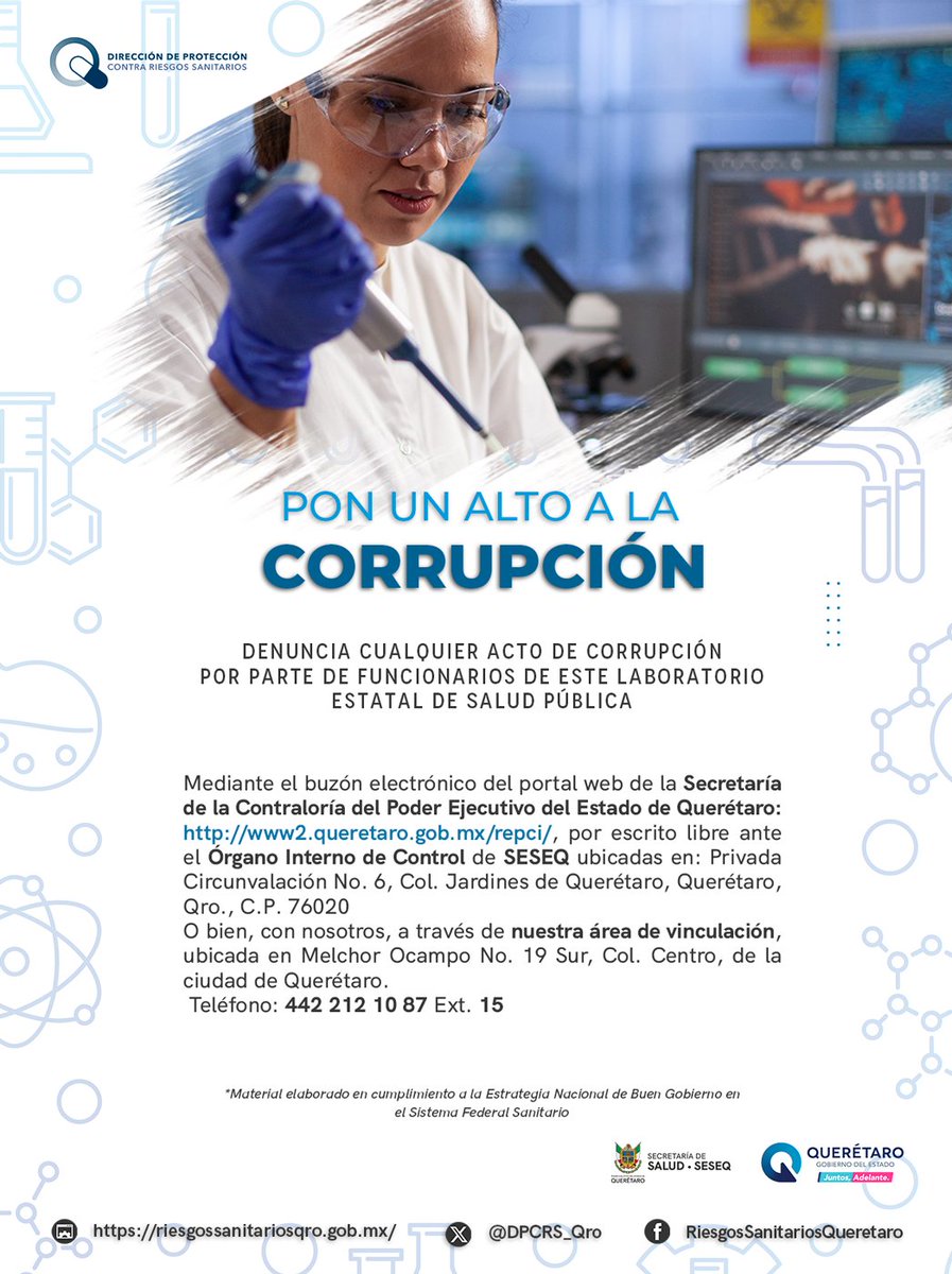 Riesgos Sanitarios Querétaro tweet media
