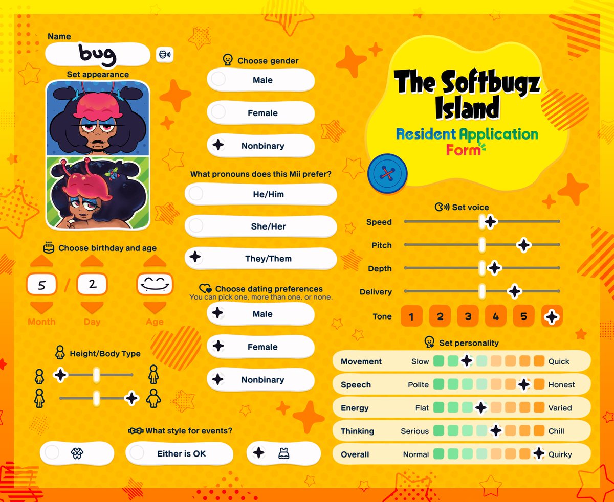 softbugzVA's tweet photo. here's my filled out form!! feel free to add a bug :p https://t.co/q5YWEuSCNI