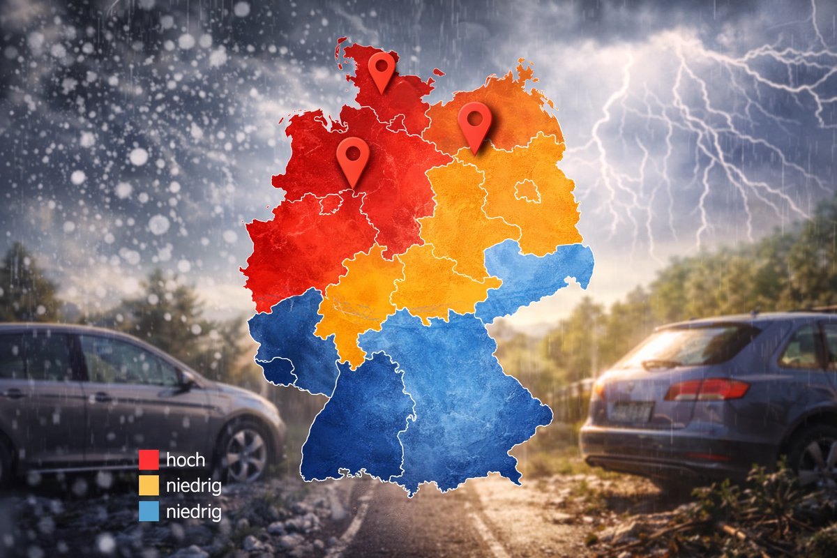 vbote's tweet image. Kfz-Versicherung: So verteilen sich Kfz-Unwetterschäden in Deutschland dlvr.it/TS4Mcq #Sparten #GDV #Sparten #KfzVersicherung