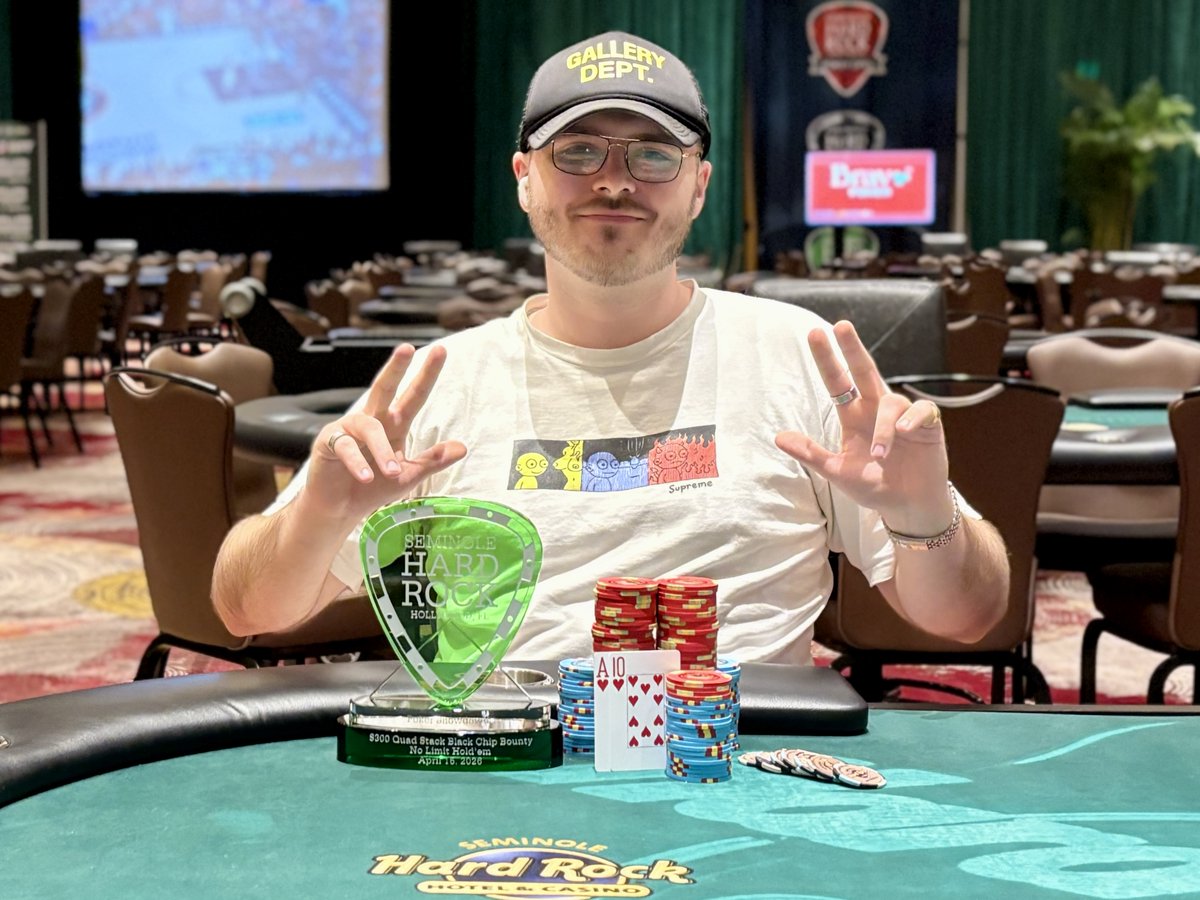 Seminole Hard Rock Poker Open tweet media