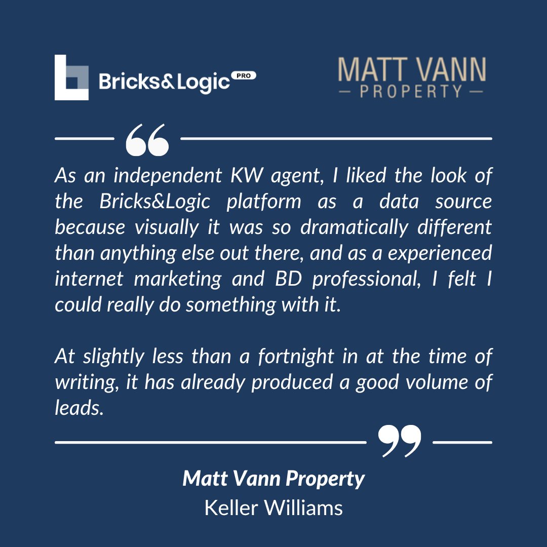 BricksAndLogic's tweet photo. Thank you Matt for your kind words!

Visit https://t.co/Wm96bbK3SV and learn more about our solutions for #EstateAgents

#BricksAndLogic #PropTech #UKEstateAgents https://t.co/QhtfXmoGdU