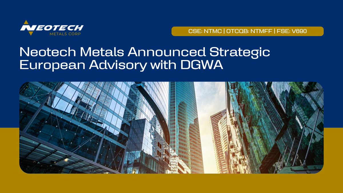 Neotech Metals (CSE: NTMC) (OTCBQ: NTMFF) tweet media