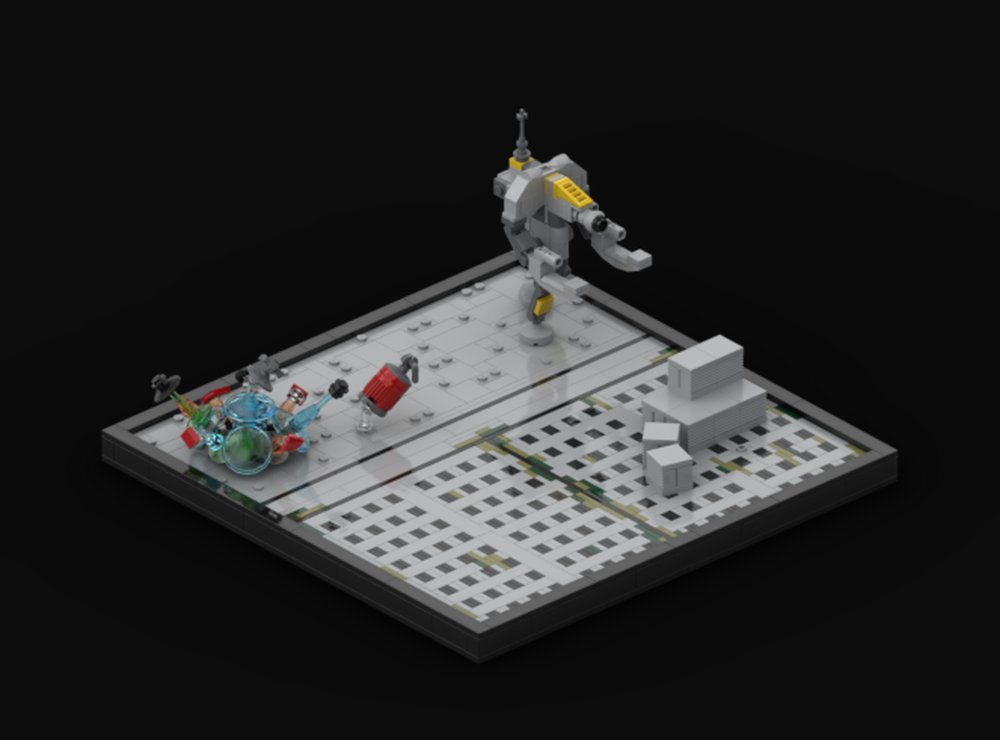Rebrickable's tweet image. Gregor's last stand on Abafar by thelegowolfpack reb.li/m/258812?spot=… #lego #rebrickable #legomoc