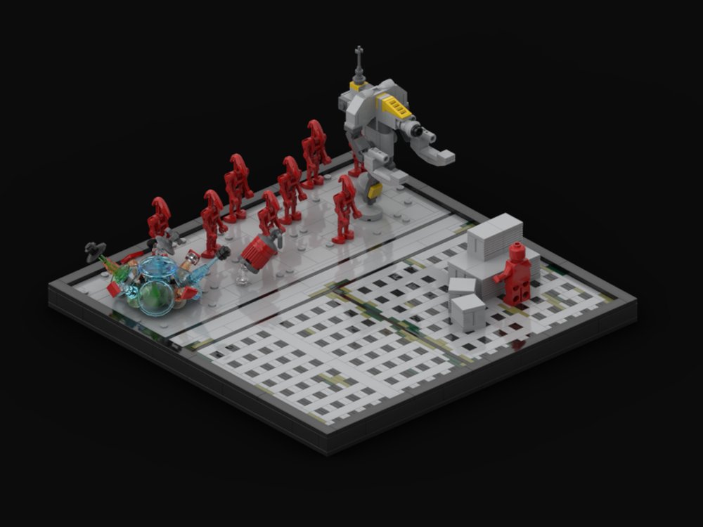 Rebrickable's tweet image. Gregor's last stand on Abafar by thelegowolfpack reb.li/m/258812?spot=… #lego #rebrickable #legomoc