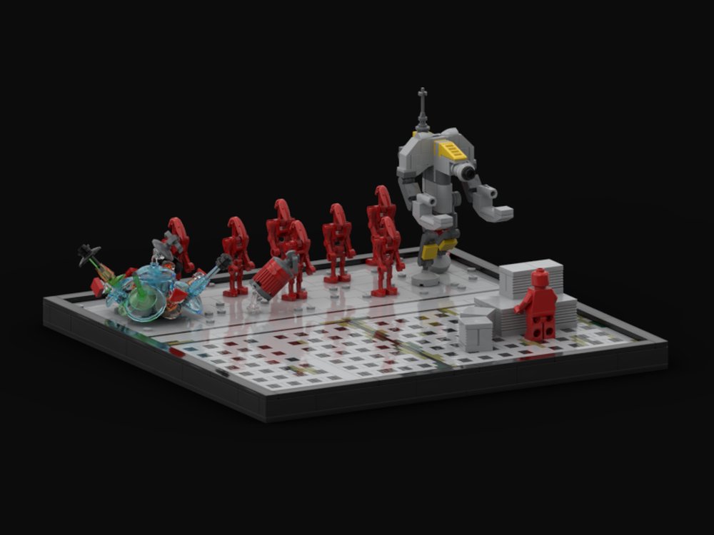 Rebrickable's tweet image. Gregor's last stand on Abafar by thelegowolfpack reb.li/m/258812?spot=… #lego #rebrickable #legomoc