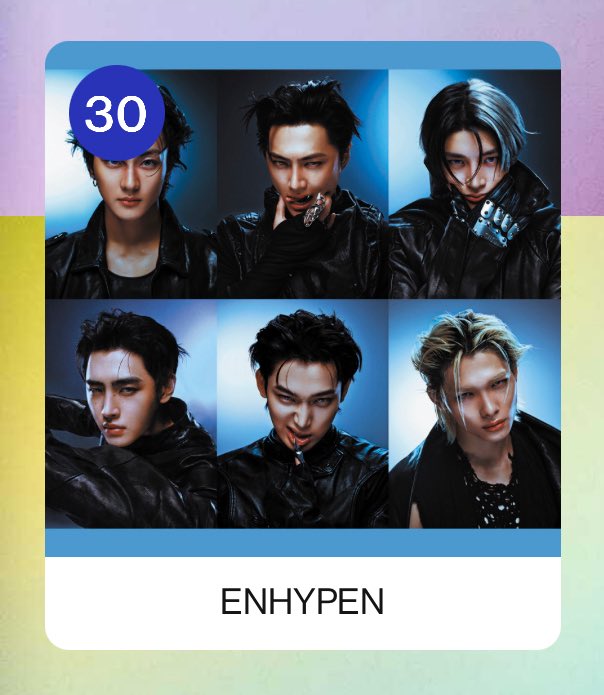 [VOTING] 

As of 260416 | Blind Voting
Best Male K-Pop Artist — 2026 American Music Awards

🗳: Instagram, Web
          → instagram.com/p/DXHH2kplOBV/…
          → vote.theamas.com/best-male-k-po…

📢 Don't forget to cast your votes for ENHYPEN today, ENGENEs! Remember that you can use