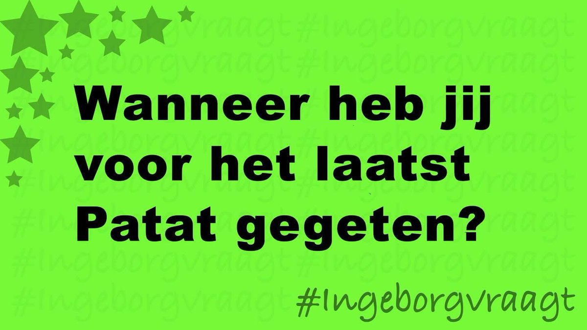 #IngeborgVraagt🍀😇 tweet media