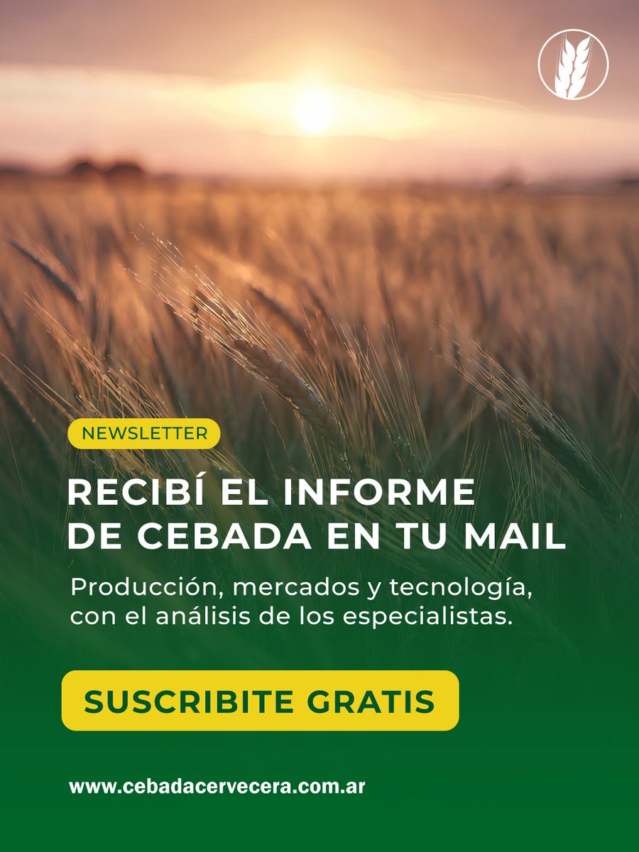 Cebada Cervecera tweet media