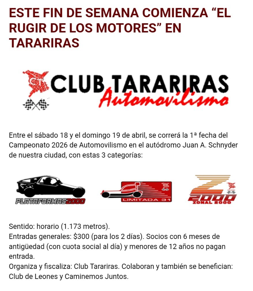 Tarariras HOY (@tararirashoy) on Twitter photo 