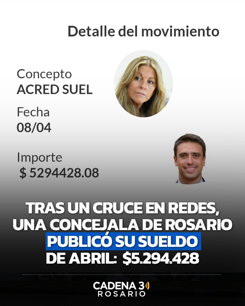 Cadena 3 Rosario tweet media