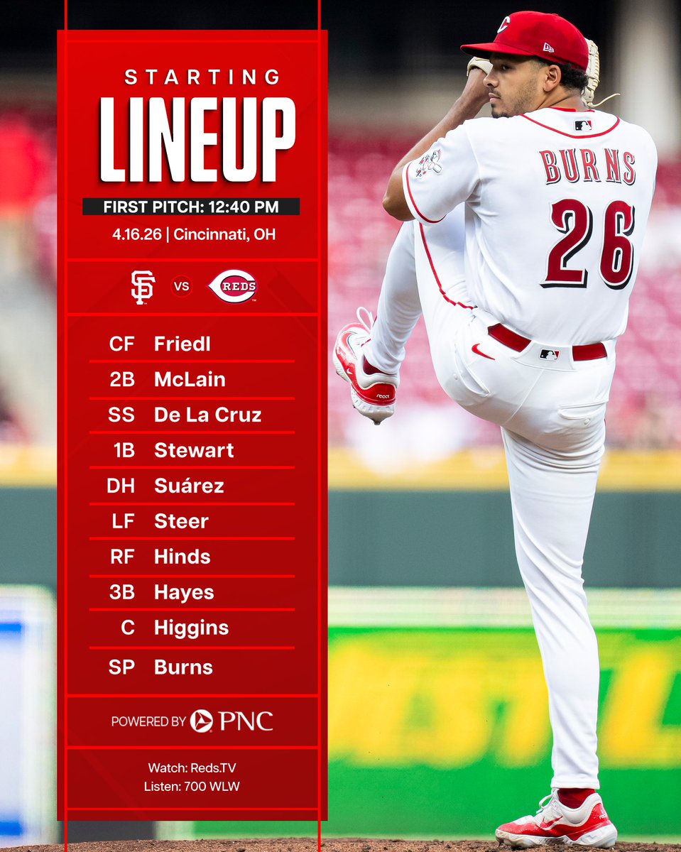 Cincinnati Reds tweet media