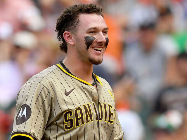 CallingOurShot's tweet image. The Best Hitter Prop of the Day! ⚾️

Jackson Merrill o1.5 Hits+Runs+RBIs
(-108, DraftKings)

Merrill has 2+ HRRs in 5 straight, 5+ in 3 straight. He's red hot facing Luis Castillo. Love the matchup.

He might even hit a homer... 👀