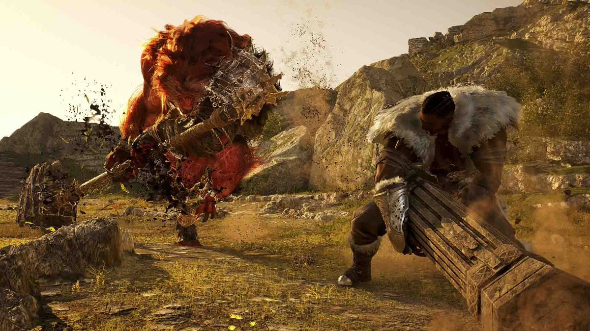 AUTOMATONJapan's tweet photo. 【レビュー・インプレ】『マビノギ英雄伝』世界観の骨太アクションRPG『Vindictus: Defying Fate』プレビュー試遊感想。「“テスト不評”から大改善」のバトルは、刹那の攻防が気持ちいい猛攻＆重厚な味わいに進化
https://t.co/IhCGp75bc2 https://t.co/b49oj0N2y3