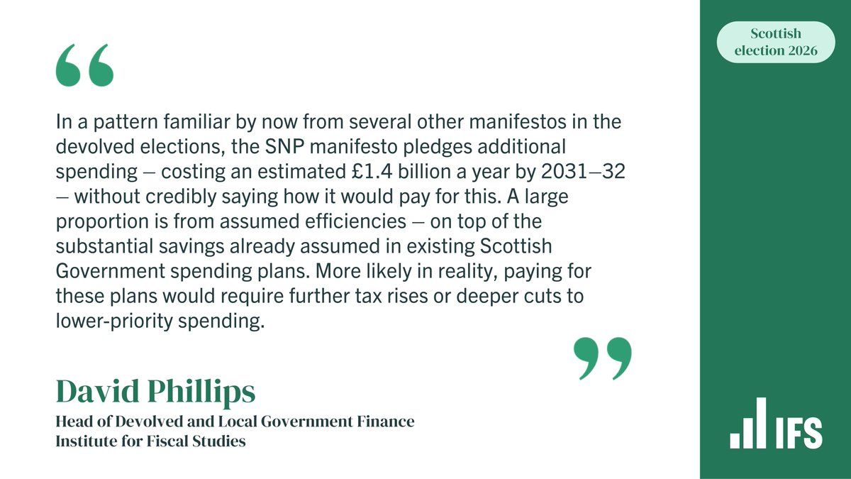 Institute for Fiscal Studies tweet media