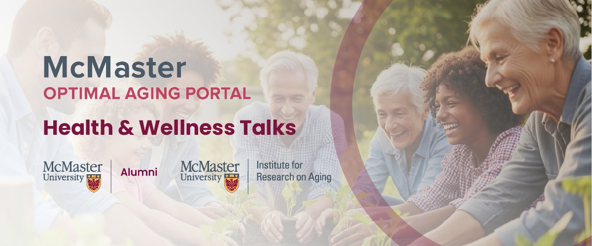 McMaster Optimal Aging Portal tweet media