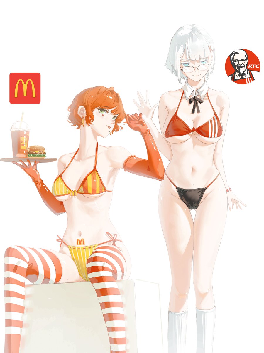 Mm and Kk 🍔🍗😋
Delicious and love to eat.（Food, of course!😜）