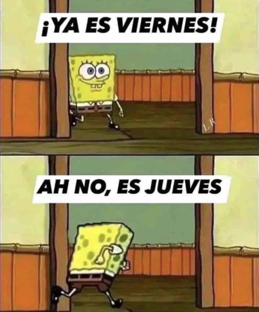 Casi viernes.
