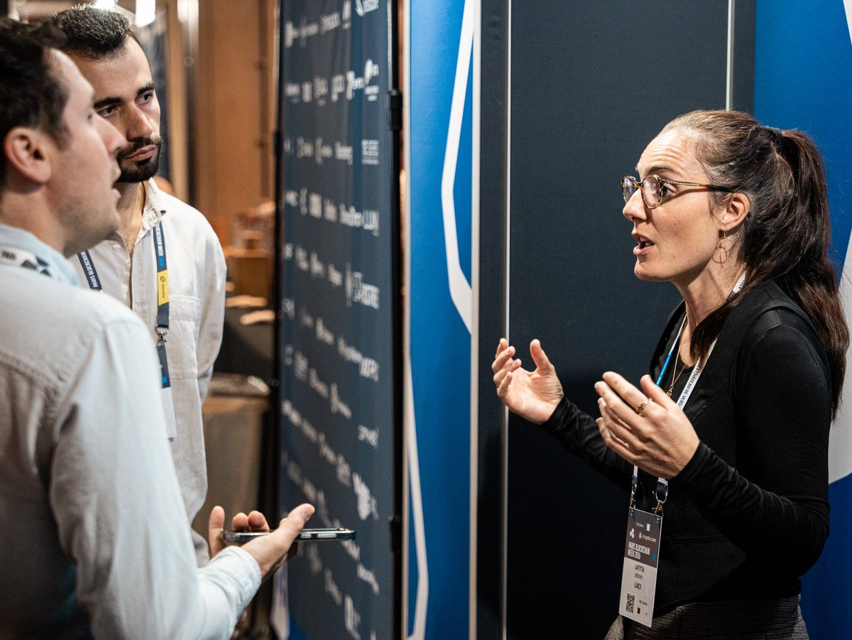 lake_lak3's tweet photo. Second day at @ParisBlockWeek, and the team has been busy since this morning! 🚀💫

Once again, the feedback from the community has been amazing, always great to hear, and a strong confirmation of the growing interest in the world’s most strategic commodity: WATER 💧💧

Valuable networking & insightful conversations! 🤝

Join us at Booth #17 for the last hours ! 🚀