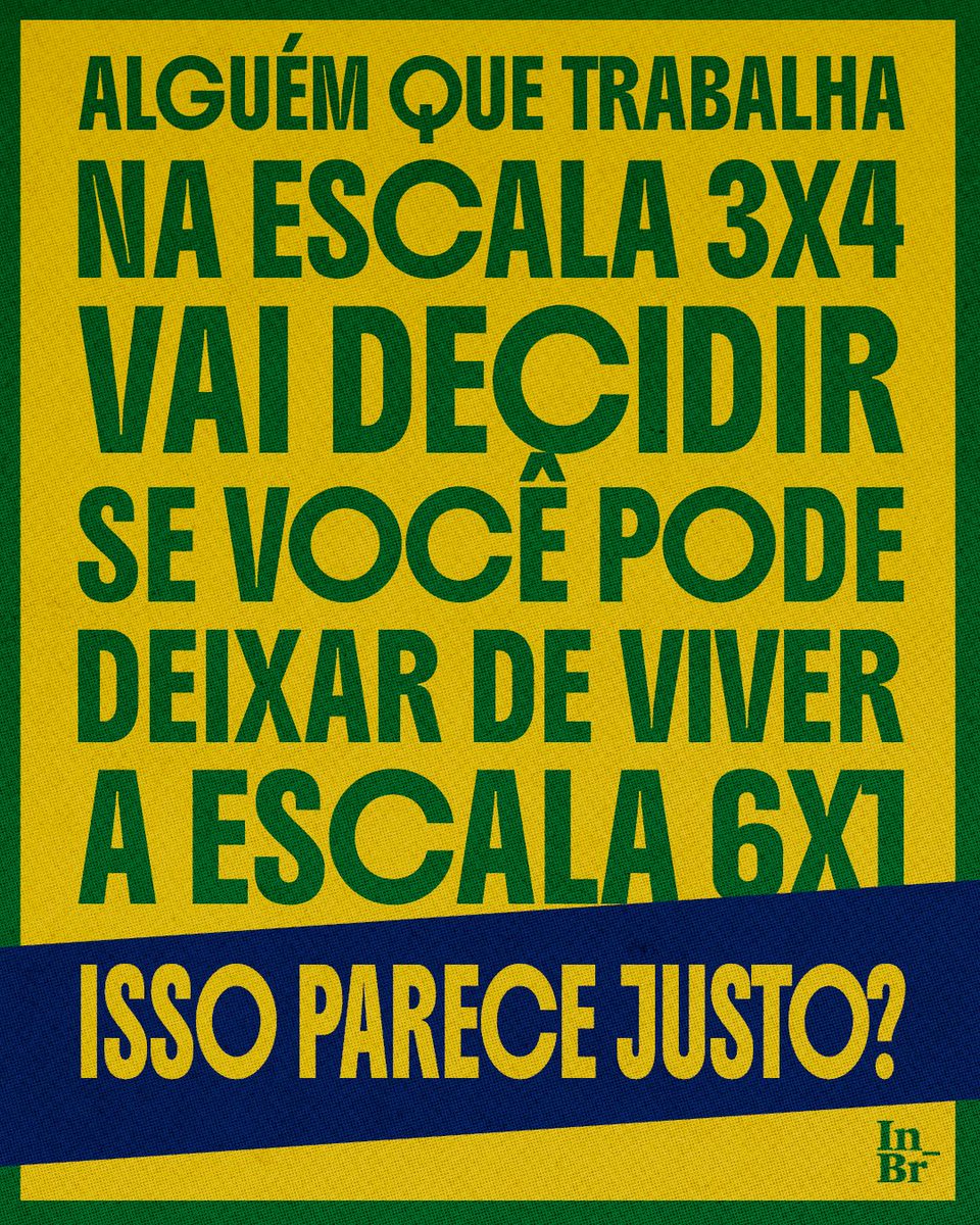 <a href="/renatasouzario/">Renata Souza</a> 6X1 NÃO É VIDA
TRABALHO COM DIGNIDADE
