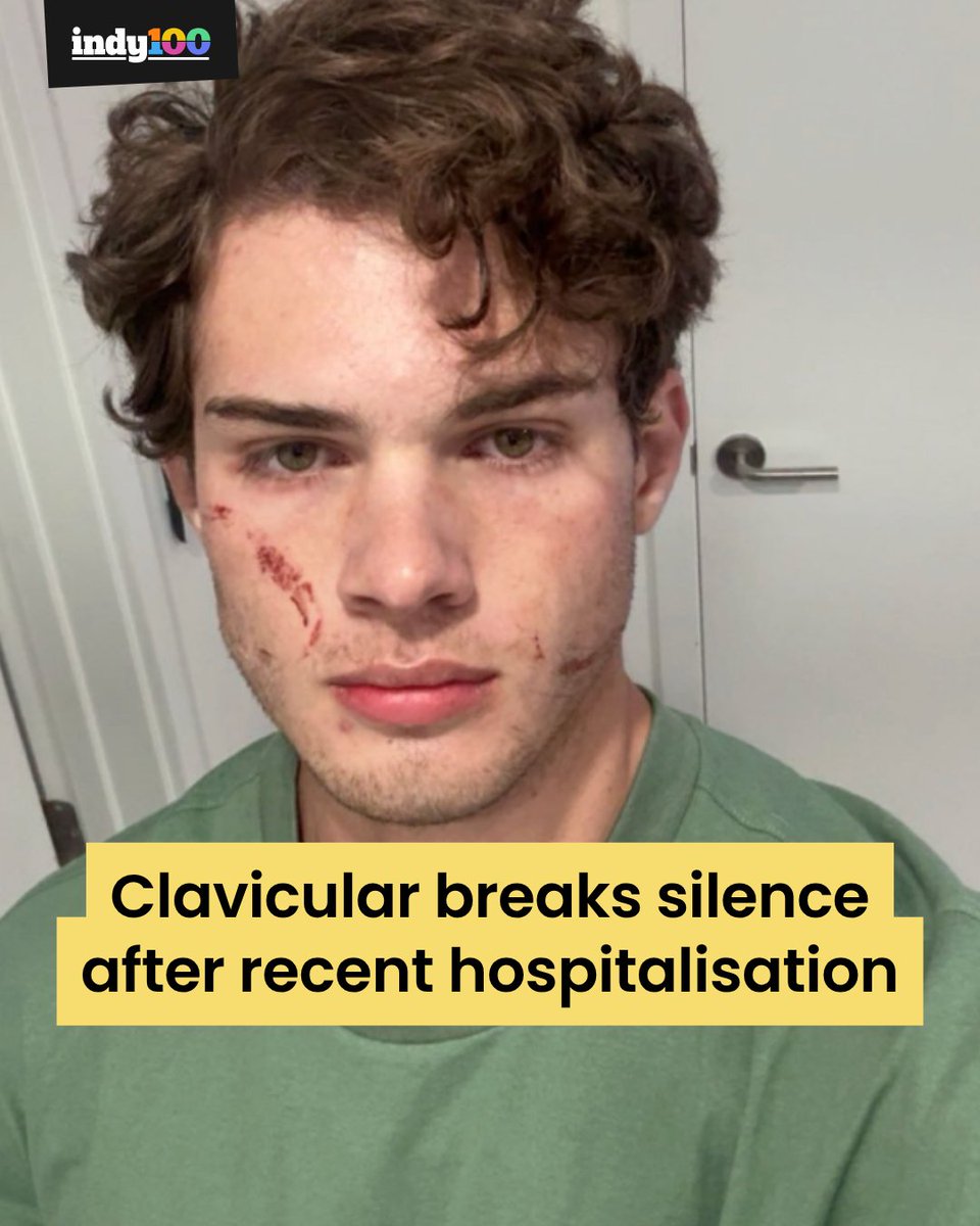 indy100's tweet image. Everything we know about 'looksmaxxing' influencer Clavicular 📱

It comes after his 14 April Kick stream came to an abrupt end while at a bar with friends.

#Influencers #Viral #SocialMedia #Clavicular #Looksmaxxing

indy100.com/viral/clavicul…