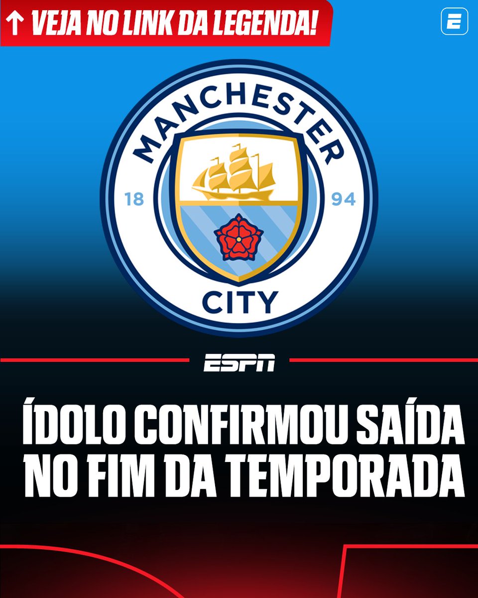 SportsCenterBR's tweet image. ÍDOLO publica carta aberta e CONFIRMA SAÍDA do Manchester City ao fim da temporada; VEJA QUEM 👉 buff.ly/xLH5Lvx 

#PremierLeagueNaESPN #ManchesterCity