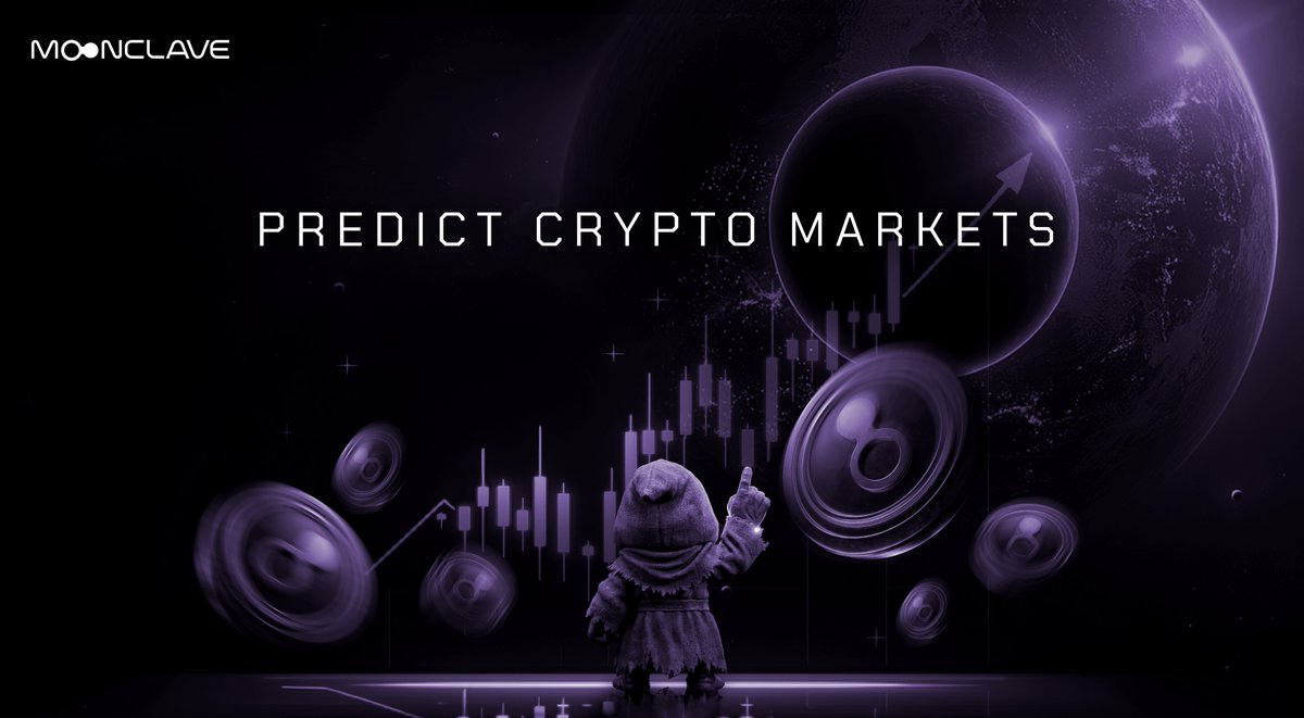 There are those who live and breathe onchain. Who thrive in the volatility.

If you're among these, the Moon recognizes.
The Clave welcomes.

Turn your observations into accumulation.
Predict crypto-native markets, settled by truth.

The signal is clear to those who can read it.