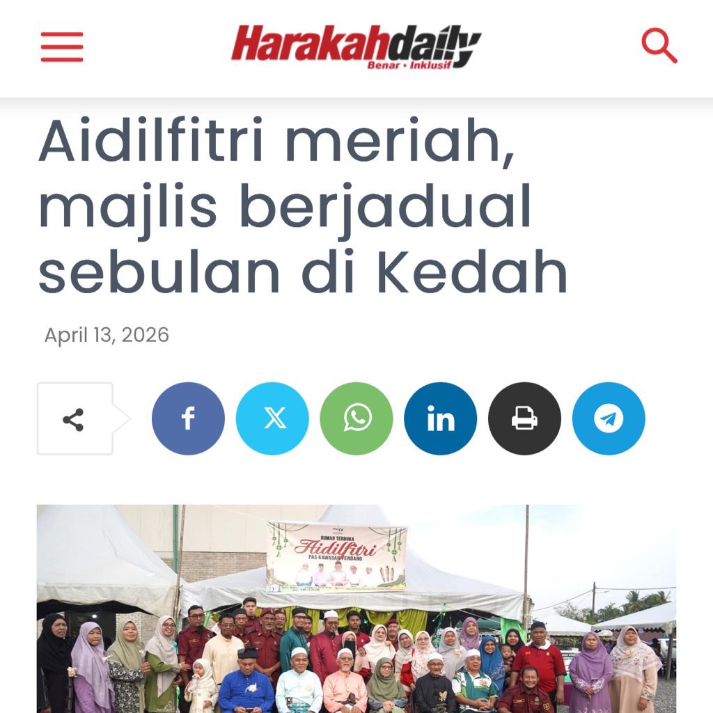SyedAkramin's tweet photo. KIRI - 13 April, Kedah sambut majlis Aidilfitri selama sebulan.

KANAN - 16 April, Kedah keluar arahan kawal perbelanjaan.

Hanya selepas 3 hari tamat sambut majlis besar-besaran, baru sedar yang kerajaan negeri tak cukup duit.

Puak ini ke yang nak jadi kerajaan? Haha 🤡 https://t.co/m3e7EwSYSm