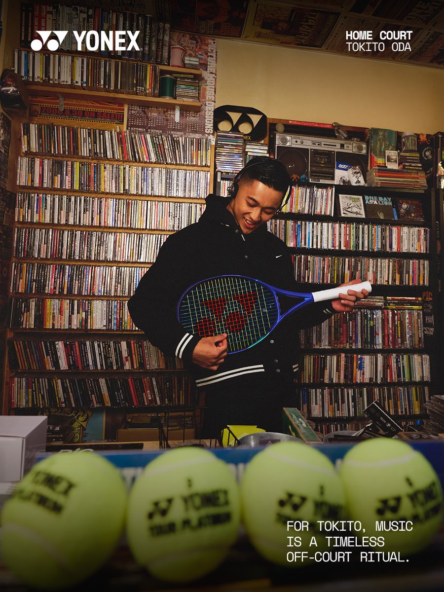 yonexfrance's tweet photo. Playlist d’avant-match. Vibes années 90 🎧

#TimelessTokito #HomeCourt https://t.co/Td5uL7VT1L