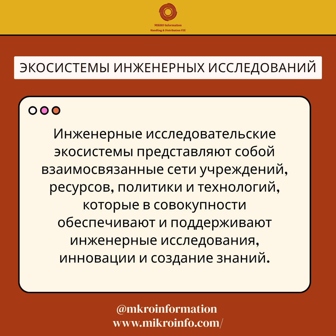 mkroinformation's tweet photo. Развитые исследовательские экосистемы объединяют университеты, отраслевых партнеров и технические базы данных для ускорения инженерных открытий.

#MikroInfo #Engineering #Ecosystem #Data #Database #ResearchEcosystem https://t.co/d9MWQMJwT8