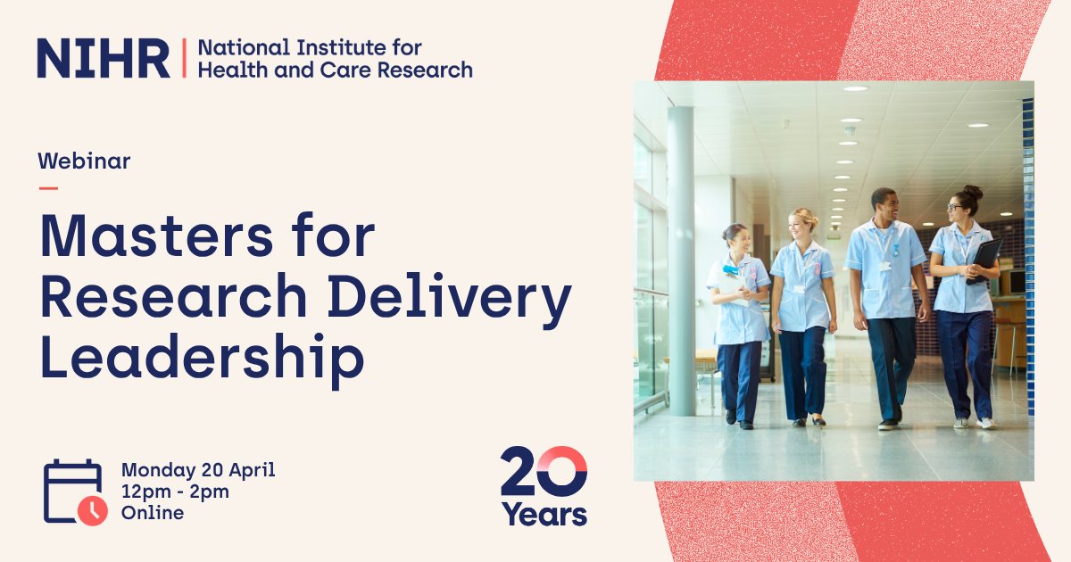 NIHR Research Delivery Network tweet media