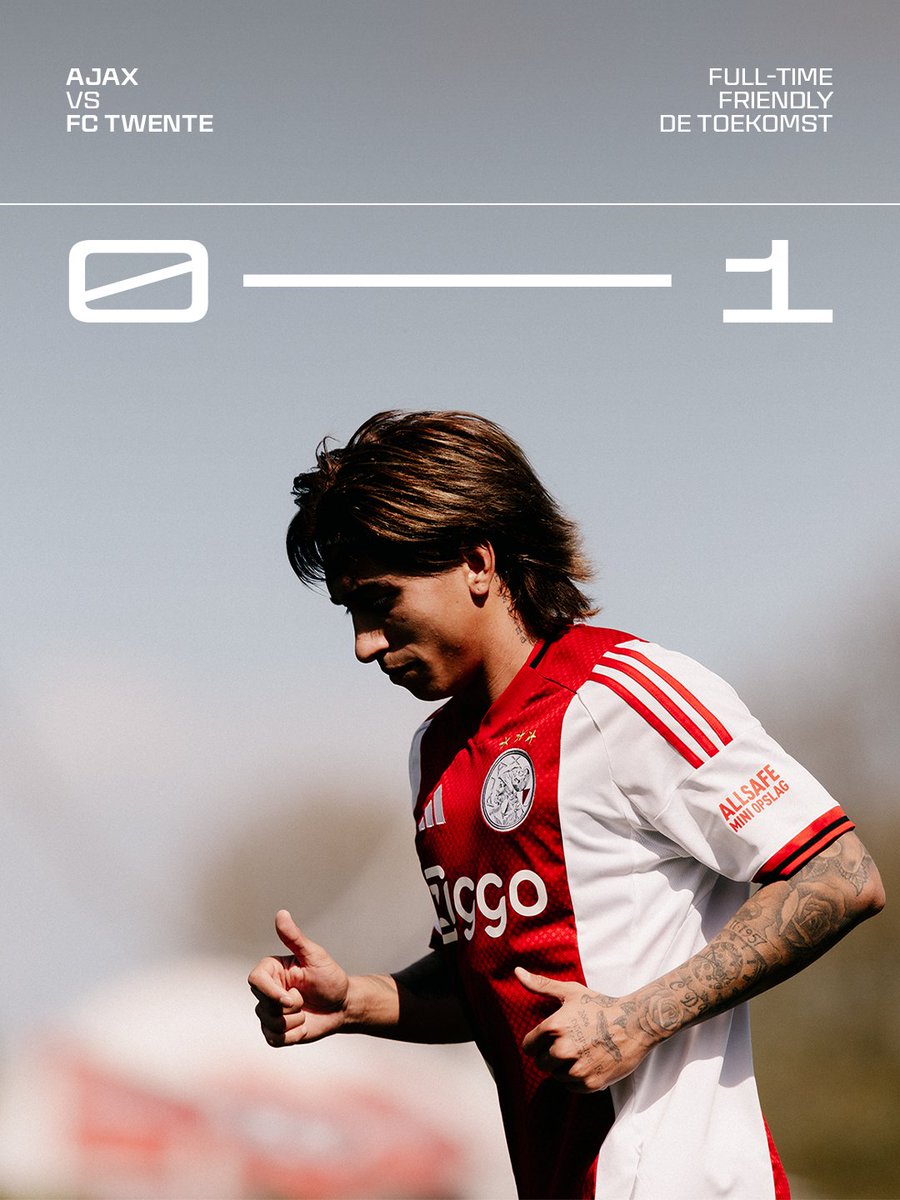 AjaxNewsZone's tweet photo. AFGELOPEN | Een zeer matig Ajax gaat kansloos onderuit in een oefenwedstrijd tegen FC Twente.
#ajatwe #Ajax https://t.co/M68I46xxsJ