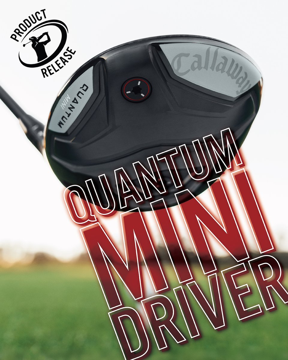 clubchampmedia's tweet image. Speed of a driver, control of a fairway wood.

Would you replace your 3-wood with a mini driver?

#Golf #NewRelease #ClubChampion #Callaway #MiniDriver