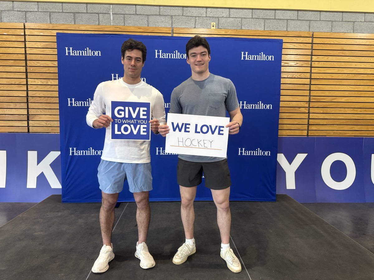 Hamilton College tweet media
