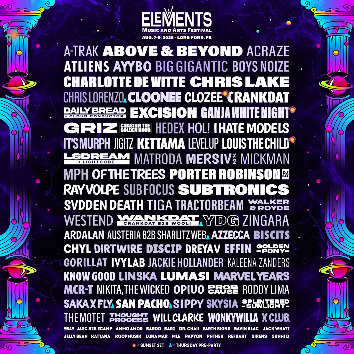 Elements Music & Arts Festival tweet media