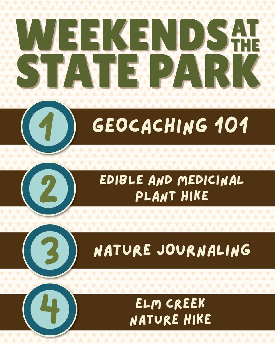 Did you know? The Abilene State Park hosts educational events almost every weekend! 🌳

Read all about their family-friendly activities on page 36 of our March/April issue, and visit their website for details.
