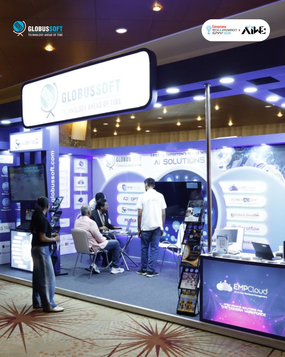 globussoft's tweet photo. Day 1… but make it continued. 😄

More conversations, more connections, and more moments from Booth A18.

It’s been great meeting people from different industries, exchanging ideas.

Safe to say, it’s been a packed one. 🚀

📍 Sheraton Grand, Bengaluru

#TechSummit2026 #Day1 https://t.co/UnUrtnVnJW