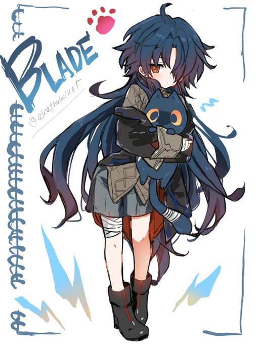 スターレイルちびネコの刃らくがき 