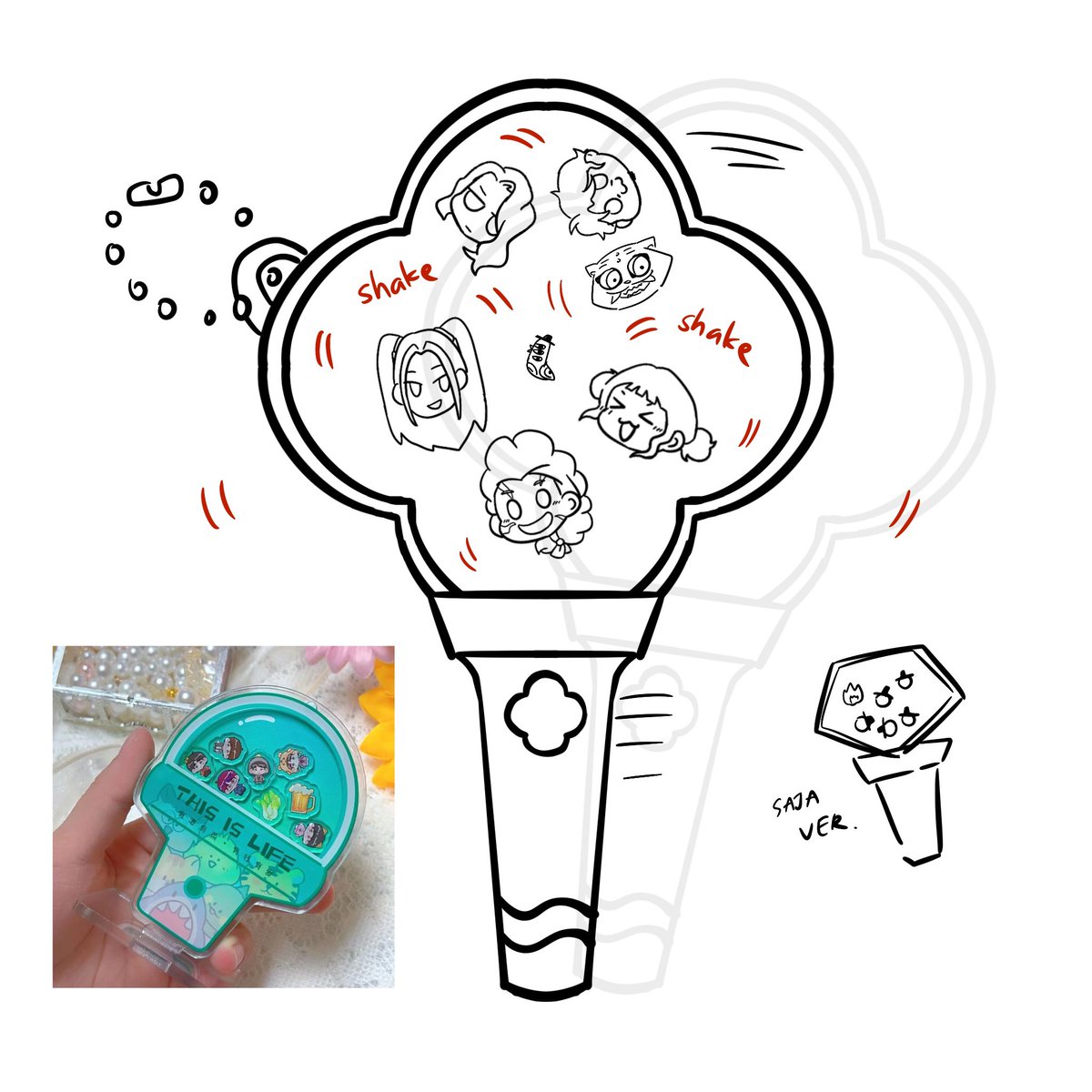 rrrhein_deer's tweet image. I’m waiting for my prints and saw another idea #kpdh