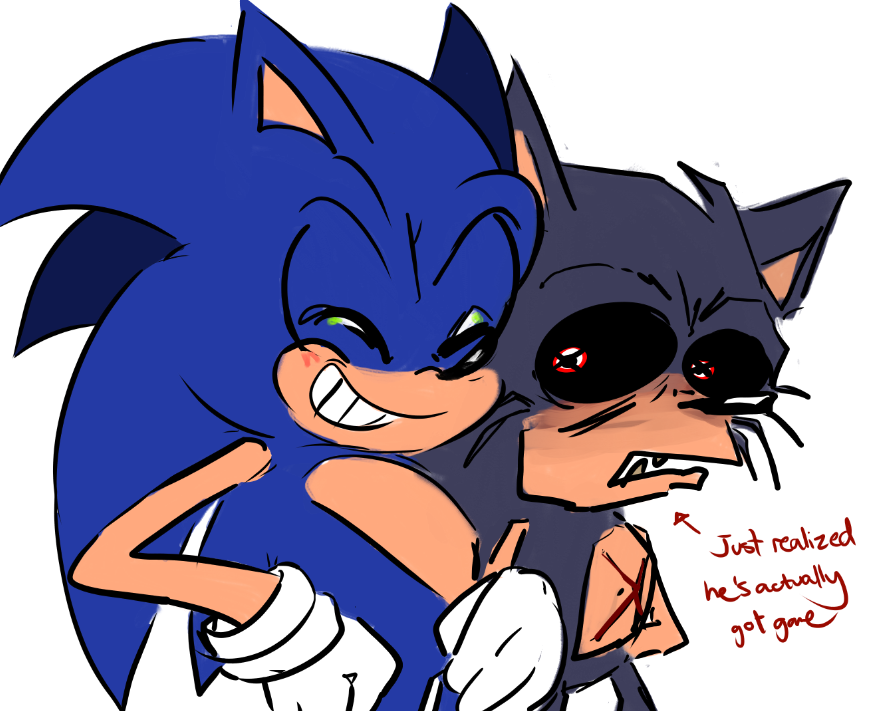 Yo_Army_21_'s tweet image. Half the reason why I draw em together is bc I'd think they would lowk vibe with eachother platonically or as a ship. (mostly as a crackship tho.)

the other half is jus me tryna piss off joe for the goofs,,
#Sonicexe #BrianGriffinPlush #LordX #sonexe
