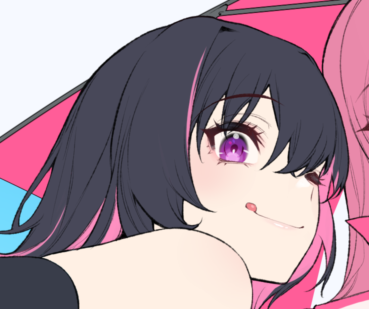 AZKi 「かなりいい感じに顔が描けた………」|あごひげックスのイラスト