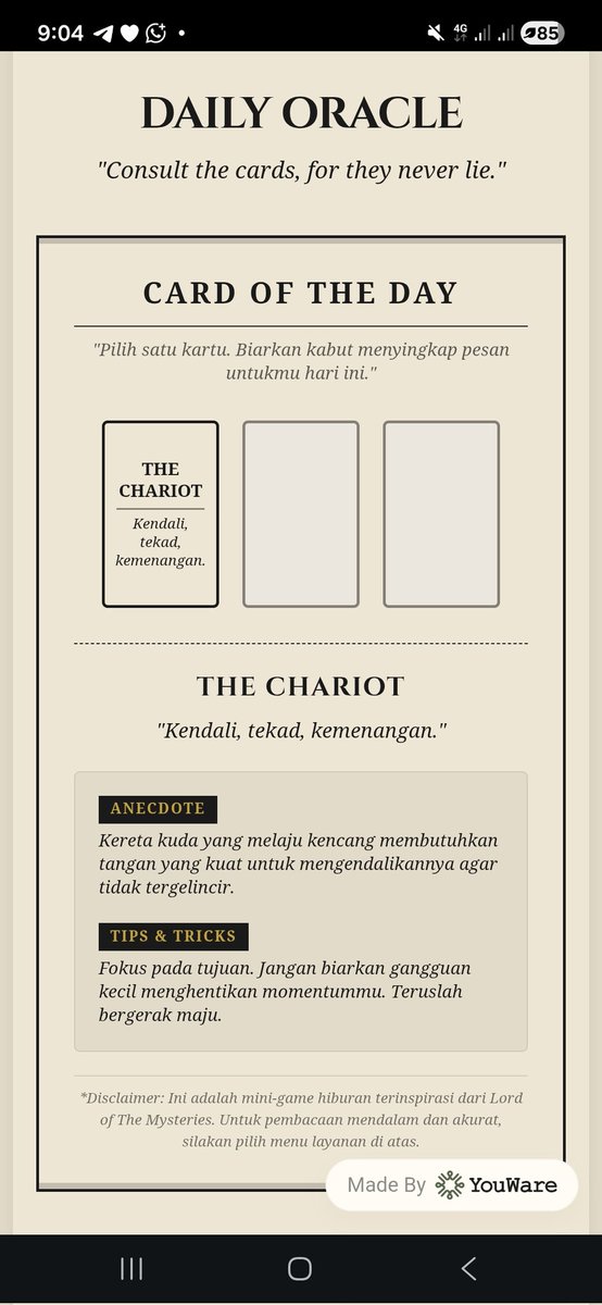 Winona E. — TAROT READER tweet media