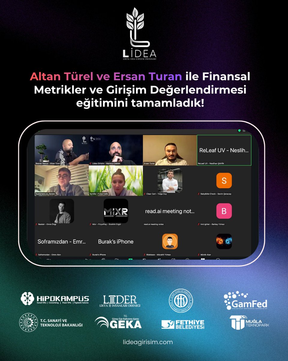 Lidea Girişim tweet media
