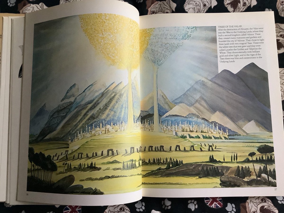 WatsonsVintage's tweet photo. An AMAZING Book Gift for a #Tolkien Fan. RARE Vintage 1983 'A Tolkien Bestiary' By David Day in Hardback A comprehensive reference guide sumptuously illustrated in colour/b&w -Gift https://t.co/F6pt65scr0 via @Etsy #RareBooks #VintageBooks #1979Gift #DavidDAY #TolkienBestiary https://t.co/pQUEnn0EGr
