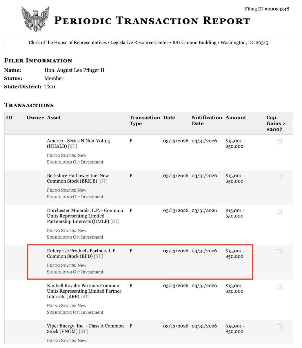 Nancy Pelosi Stock Tracker ♟ tweet media