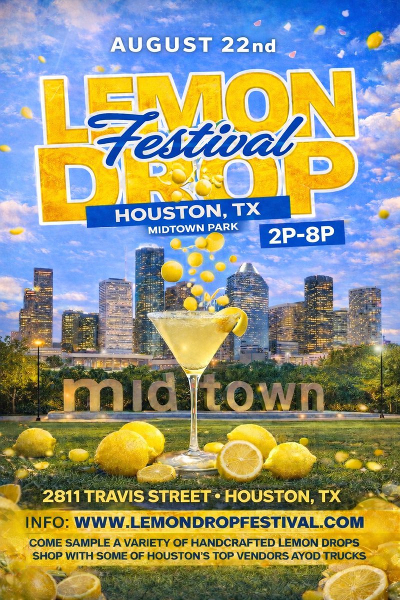 XP5LB's tweet image. #LemondropFestival #Houston #HoustonTexas #Texas