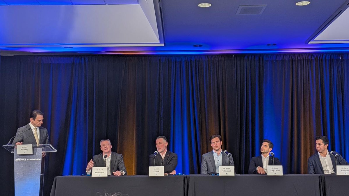 RamonSpace_'s tweet photo. Growing demand for real-time, in-orbit processing is making edge computing mission-critical for next-generation space systems.

Great conversation in Colorado Springs with our CPO, David Anderson, alongside industry experts on what resilient space architectures require. https://t.co/X6sOqsEO96