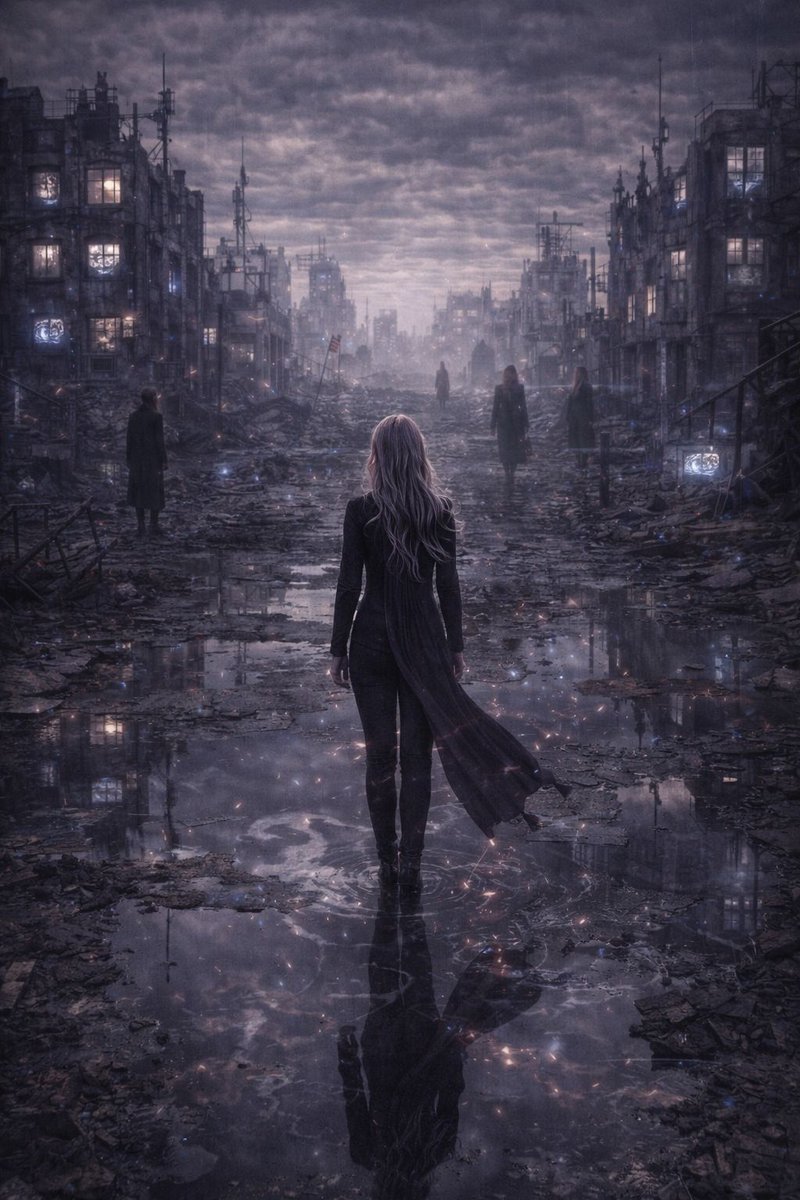 JohnHeatz's tweet image. COLOSOS DEL VACÍO — XVI

El mundo… no se rompió.
Se repitió.
Mal.
Las cosas estaban donde no debían.
Y lo peor…
es que sentí que ya habían estado ahí antes. 

#ColososDelVacío #Temporada2 #jhvisuals #aiart #digitalart #johnheatz #costarica