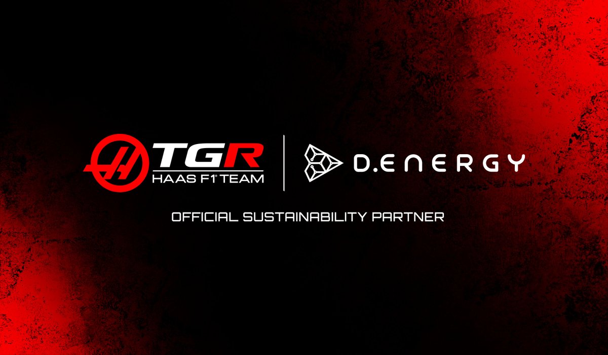 <a href="/denergychain/">D.Energy</a> joins the team as our ‘Official Sustainability Partner’ for the 2026 season and beyond 🙌 

We are excited for how this partnership will support our efforts towards environmental responsibility and innovation ♻️

#HaasF1 #F1