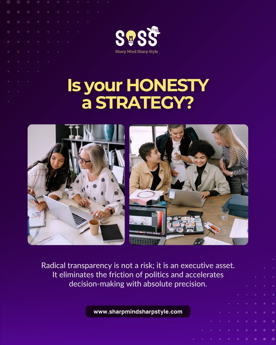 sdhillon08's tweet image. At SHARP™ Leadership Academy, we treat honesty as a tactical advantage. Clear communication reduces the noise and allows your team to focus on elite execution. 💎🔍

#ethicalleadership #graceandgrit #sharpframework #leadershipstandards #ethicalpower